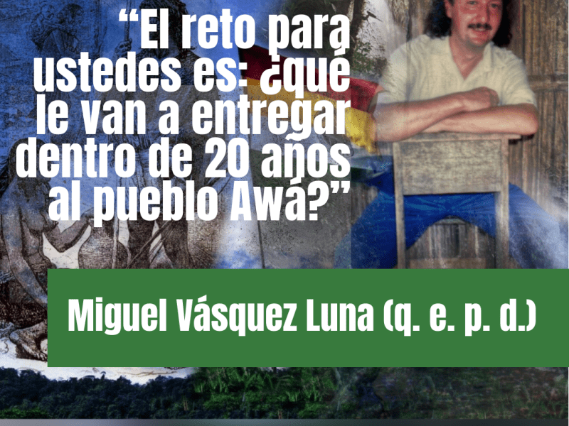 “La experiencia no se improvisa”: Miguel Vásquez Luna (q. e. p.&nbsp;d.)